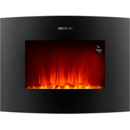 Lareira Elétrica Ready Warm 2250 Curved Flames 2000W 22" - CECOTEC