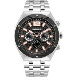 Relógio Analógico P15995JSTU61M 46MM (Prateado) - POLICE