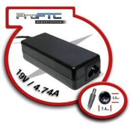 Alimentador p/ Portáteis HP (Pino Centro) - 19V 4,7A 90W