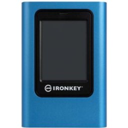 Disco Externo Technology IronKey Vault Privacy 80 1.92TB 3.2 Gen1 (Azul) - KINGSTON