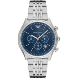 Giorgio Armani Relógio Analógico AR1974 43MM (Prateado) - ARMANI