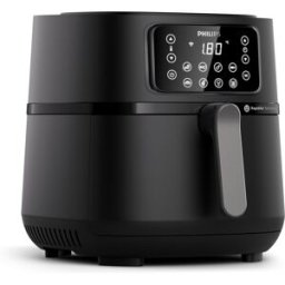 Fritadeira Air Fryer 5000 series 7,2L 2000W HD9285/96 (Preto/Prateado) - PHILIPS