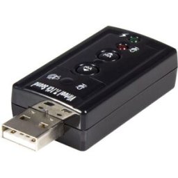 Placa de Som Externa 7.1 USB - STARTECH