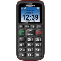 Telemóvel Comfort MM428L Dual SIM (Preto/Vermelho) - MAXCOM