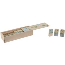 Dominó em Caixa Madeira com 28 peças - WOODEN TOYS