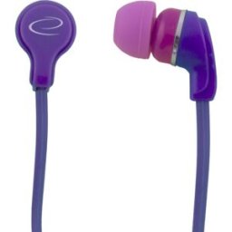 Auriculares Neon c/ Fios Stereo (Violeta) - ESPERANZA