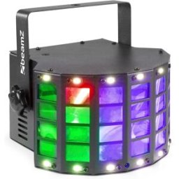 Projector Efeitos Disco LED 4x 3W RGBW DMX (DerbyStrobe) - beamZ