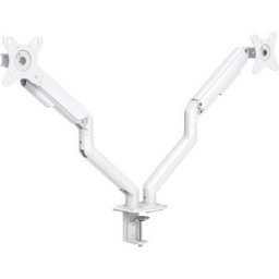 Suporte de Mesa Duplo p/ 2 Monitores 17" a 32" (Branco) - TOOQ