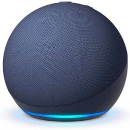 Coluna Inteligente Alexa Echo Dot 5ºGen Wi-Fi c/ Assistente p/ Voz (Azul Marinho) - AMAZON