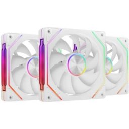 MARS-GAMING Pack 3x Ventoinhas MF-LINKFINITYKIT2W 120mm (Branco) - MARS GAMING