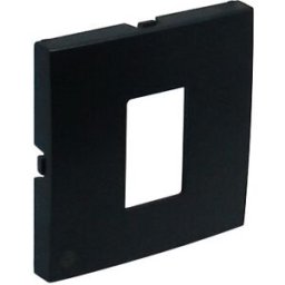 Centro p/ Tomada RJ45 Série LOGUS90 (Preto Mate) - EFAPEL