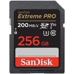 Cartão de Memória Extreme PRO 256GB SDXC UHS-I Classe 10 - SANDISK
