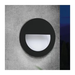 Eglo 99576 - Iluminação exterior embutida LED ARACENA LED/2,5W/230V IP65 preta
