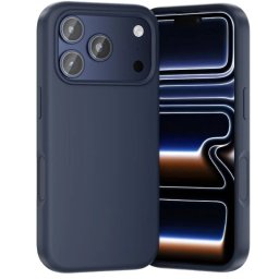 Capa de Silicone Líquido Vention para Smartphone iPhone 17 Pro Max – Azul Meia-noite