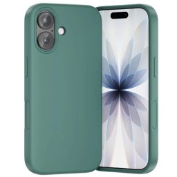 Capa de Silicone Líquido Vention para Smartphone iPhone 17 – Verde