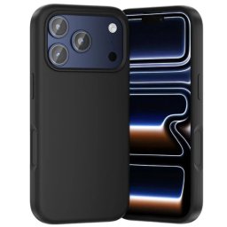 Capa de Silicone Líquido Vention para Smartphone iPhone 17 Pro – Preto