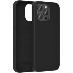 Capa de Silicone Líquido Vention para Smartphone iPhone 15 Pro Max – Preto