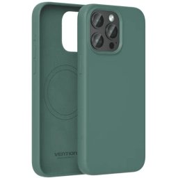 Capa de Silicone Líquido Vention para Smartphone iPhone 14 – Verde