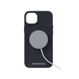 Capa MagSafe para Smartphone iPhone 14 Njorð em Pele de Salmão Islandês