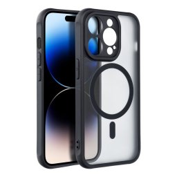 Capa Full Matte Mag para Telemóvel Xiaomi Redmi 15 4G / 5G – Preta