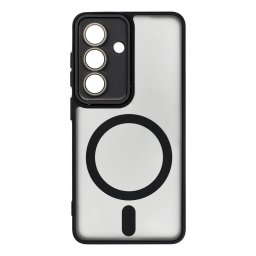 Capa VARIETE MAG COVER compatível com MagSafe para Telemóvel SAMSUNG Galaxy S26 Preto