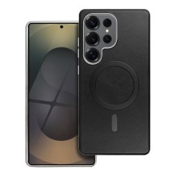 Capa GENTLEMAN MAG COVER compatível com MagSafe para Telemóvel SAMSUNG Galaxy A07 Preto