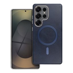 Capa GENTLEMAN MAG COVER compatível com MagSafe para Telemóvel SAMSUNG Galaxy A07 navy blue