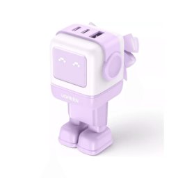 Carregador Triplo Ugreen 65W GaN Púrpura