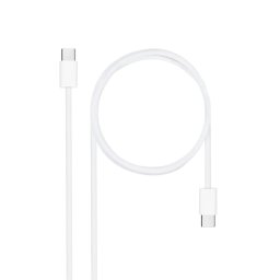 Cabo USB-C 2.0 Nanocable 60W USB-C-M-M 2m