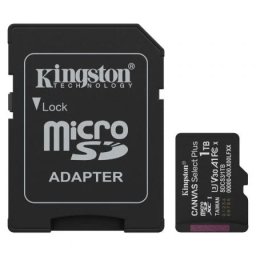 Cartão de Memória microSD Kingston Canvas Select Plus com Adaptador – Classe 10, 150MB/s 1TB