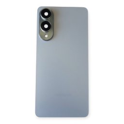 Tampa Traseira Samsung Galaxy S25 Edge Azul Gelo com Lentes