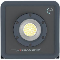 SCANGRIP Projetor de estaleiro LED NOVA R forLIFE , transportável, com bateria, função de regulação, powerbank USB, suporte magnético, Projetor de estaleiro LED NOVA R forLIFE, transportável, com bateria, função de regulação, powerbank USB, suporte magnét