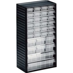 Treston Depósito para peças pequenas 55 , AxLxP 550 x 310 x 180 mm, 32 gavetas, Depósito para peças pequenas 55, AxLxP 550 x 310 x 180 mm, 32 gavetas. Os depósitos para peças pequenas oferecem uma forma fácil de as organizar e armazenar. O fundo ondulado