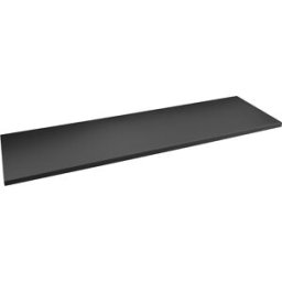 mauser Prateleira para armário de portas de batente , para profundidade 420 mm, preto grafite RAL 9011, Prateleira para armário de portas de batente, para profundidade 420 mm, preto grafite RAL 9011.