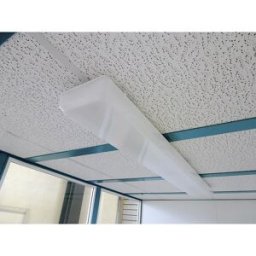 kaiserkraft Lâmpada fluorescente dupla, 2 x 58 W, comprimento 1600 mm, Lâmpada fluorescente dupla, 2 x 58 W, comprimento 1600 mm. Para casas multiusos no interior e exterior. Lâmpada fluorescente dupla 2 x 58 W, com lâmpadas e interruptor, comprimento 160