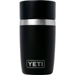 Yeti Rambler Travel Bottle 8oz Commuter Cap, Black, garrafa térmica de viagem com tampa de rosca, 237 ml