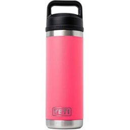 Yeti Rambler Bottle 18oz Chug Cap, Tropical Pink, garrafa térmica com bico para beber, 532 ml