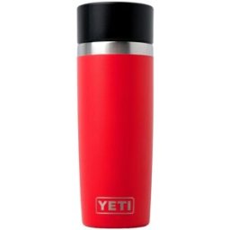 Yeti Rambler Travel Bottle 16oz Commuter Cap, Rescue Red, garrafa térmica de viagem com tampa de rosca, 473 ml