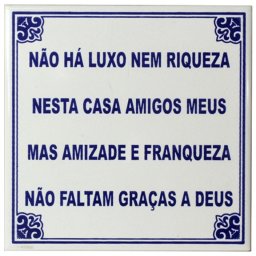 Azulejo Casa - Para Pendurar / For Hang