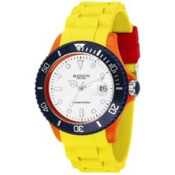 Relógio Analógico U4484C 40MM (Laranja) - MADISON