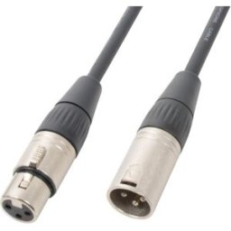 Cabo DMX Canon Macho - Canon Fêmea (75cm) - POWER DYNAMICS CONNEX