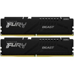 Memória RAM DIMM Fury Beast 32GB (2x16GB) DDR5-6800MHz (AMD Expo/Intel XMP) CL34 - KINGSTON