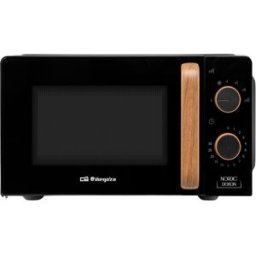 Microondas Nordic Design MI2120 700W 20L (Preto) - ORBEGOZO