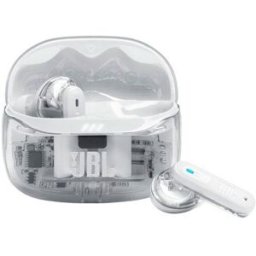 Auriculares True Wireless Bluetooth JBL Tune Beam 2 - Branco Ghost