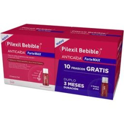Pilexil Forte Max pacote anti-queda bebível 2 x 45 u