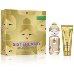 Benetton Sisterland Golden Vanilla - Estojo De 2 Peças