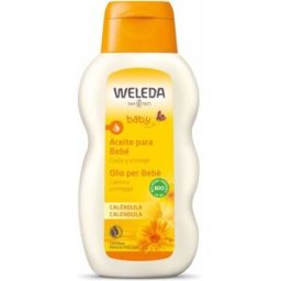 Weleda Baby óleo de calêndula para bebê 200 ml