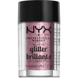 Nyx Professional Make Up Glitter Brillants face and body #rose