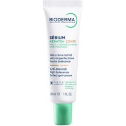 Bioderma Sébium KERATO+ Cover gel creme anti-imperfeições com cor de alta tolerância 30 ml