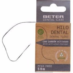 Beter Fio Dental carvão ativado 50 m 1 u
